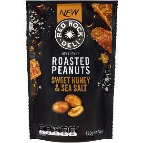 Red Rock Deli Peanuts Sweet Honey & Sea Salt