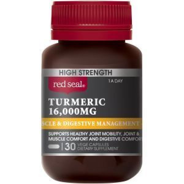 Red Seal High Strength Turmeric 16000mg