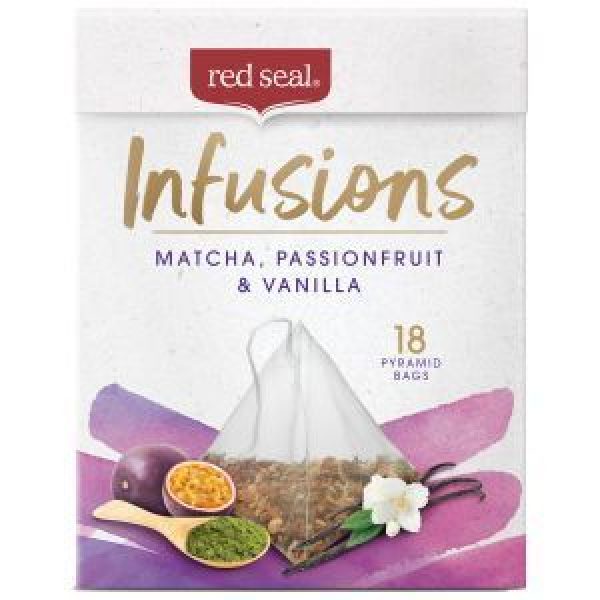 Red Seal Infusions Fruit Tea Matcha Passionfruit & Vanilla