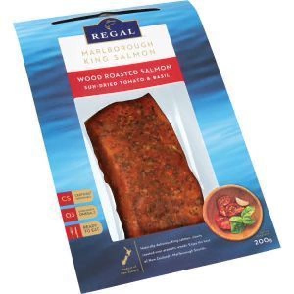 Regal Smoked Salmon Portion Tomato & Basil