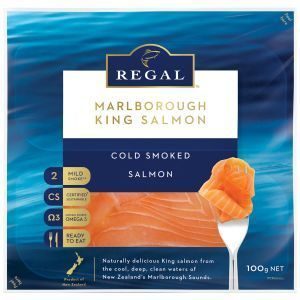 Regal Smoked Salmon Sliced 2 X 50g Pks
