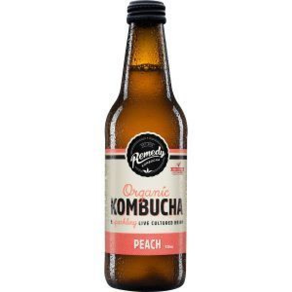 Remedy Organic Kombucha Peach