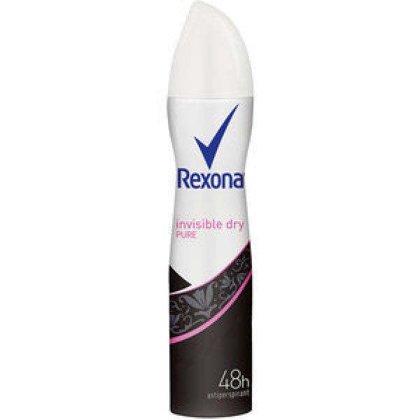 Rexona Crystal Womens Anti-pers Aerosol Invisible Pure