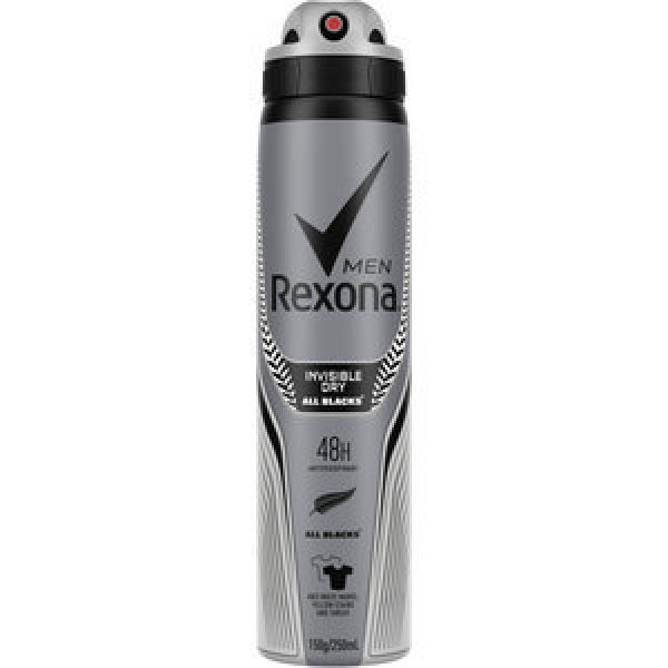 Rexona For Men Invisible Dry Anti-perspirant All Blacks