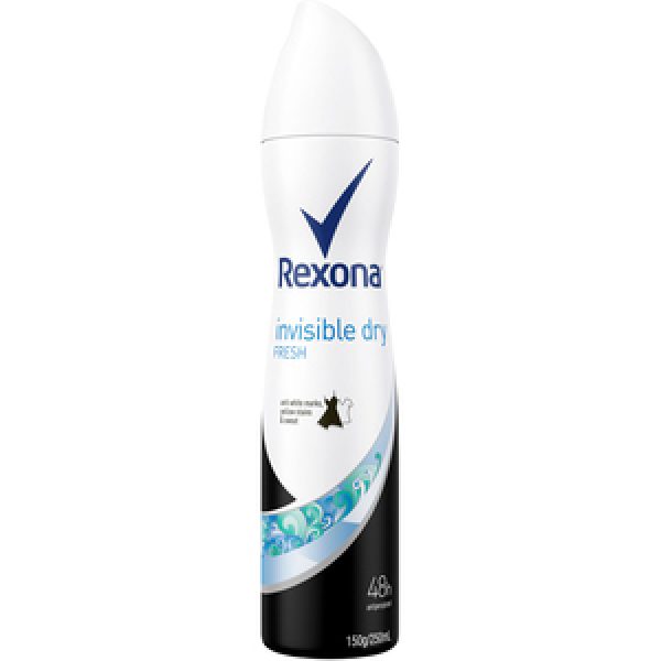 Rexona For Women Anti-pers Aerosol Invisible Fresh