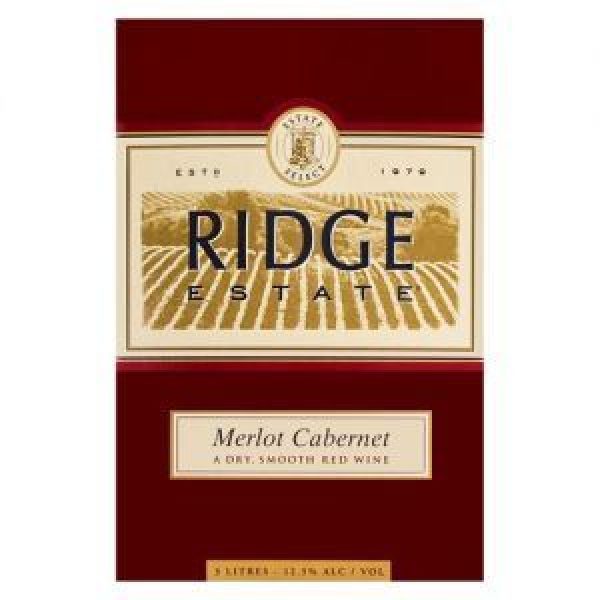 Ridge Estate Cask Wine Merlot Cabernet