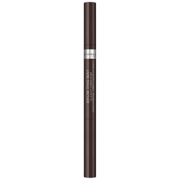Rimmel Brow This Way Eyebrow Sculpting Kit 2 In 1 Dark Brown