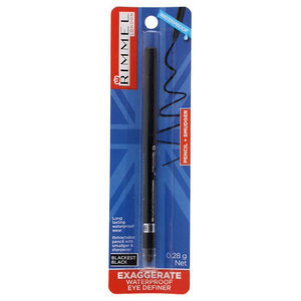 Rimmel Exaggerate Eye Liner Black Waterproof