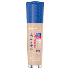 Rimmel Match Perfection Foundation Light Nude - Leichte Deckkraft, Mit Smart-Tone-Technologie