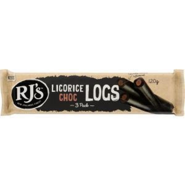 Rjs Licorice Chocolate Logs 3pk