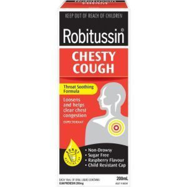 Robitussin Cough Medicine Chesty Cough