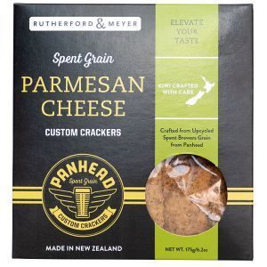 Rutherford & Meyer Crackers Spent Grain Parmesan Cheese