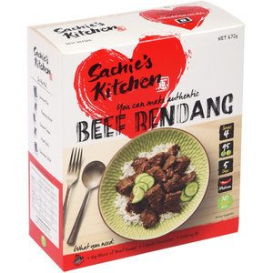Sachies Kitchen Indonesian Beef Rendang Meal Kit
