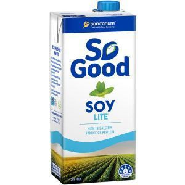 Sanitarium So Good Soy Milk Lite Long Life