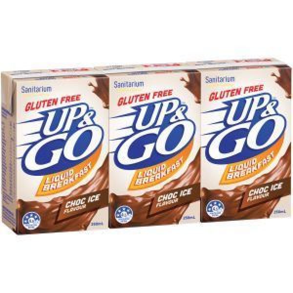 Sanitarium Up & Go Breakfast Drink Choc Ice Gluten Free