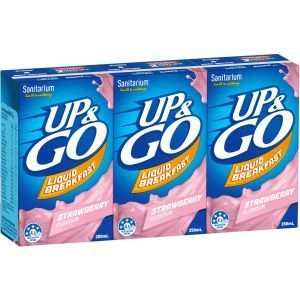 Sanitarium Up & Go Breakfast Drink Strawberry