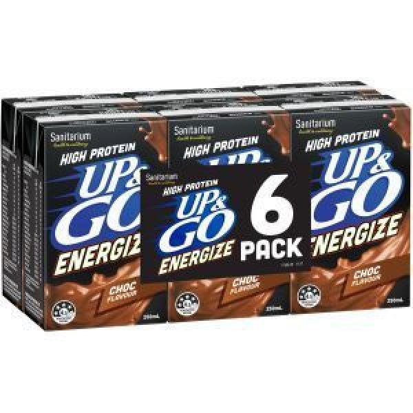Sanitarium Up & Go Energize Breakfast Drink Choc