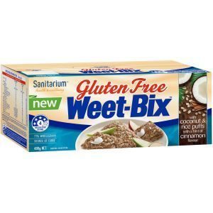 Sanitarium Weetbix Wheat Biscuits Cinnamon & Coconut Gluten Free