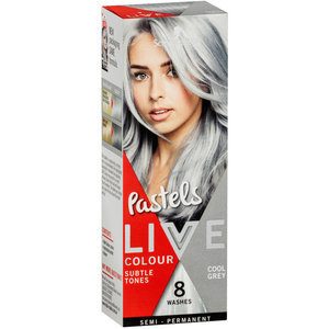 Schwarzkopf Pastels Live Color Hair Colour Cool Grey