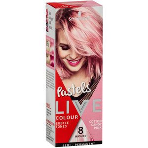 Schwarzkopf Pastels Live Color Hair Colour Cotton Candy Pink