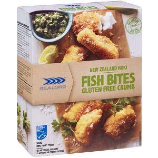 Sealord Gluten Free Fish Bites Hoki