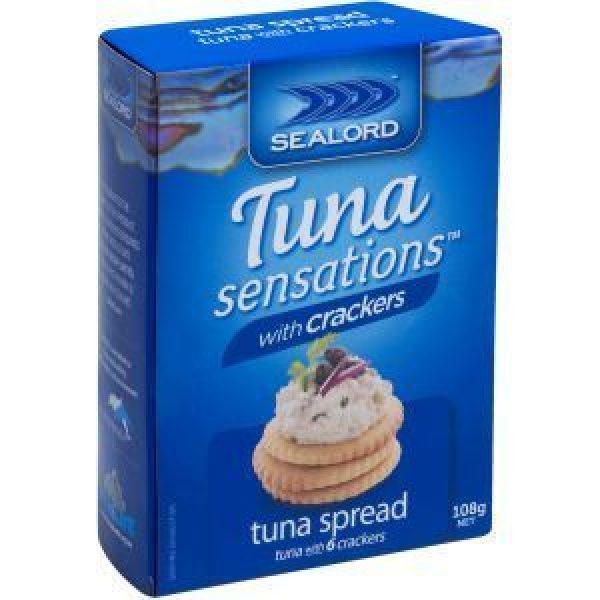 Sealord Snakits With Crackers Tuna Spread Reviews Black Box
