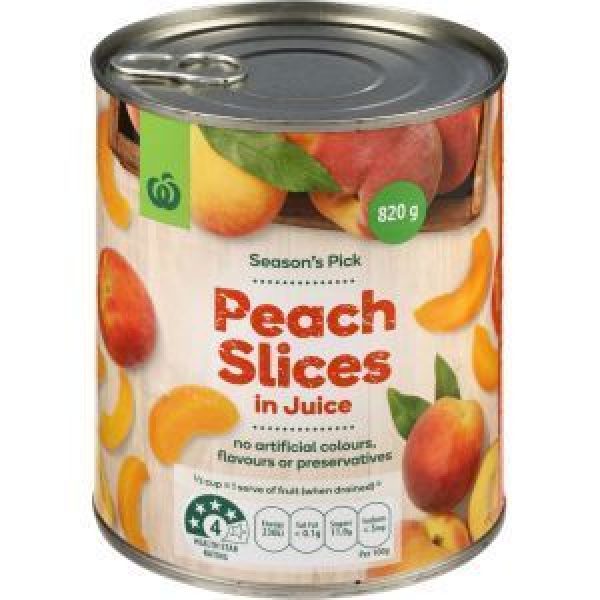 Select Peaches Slices In Juice