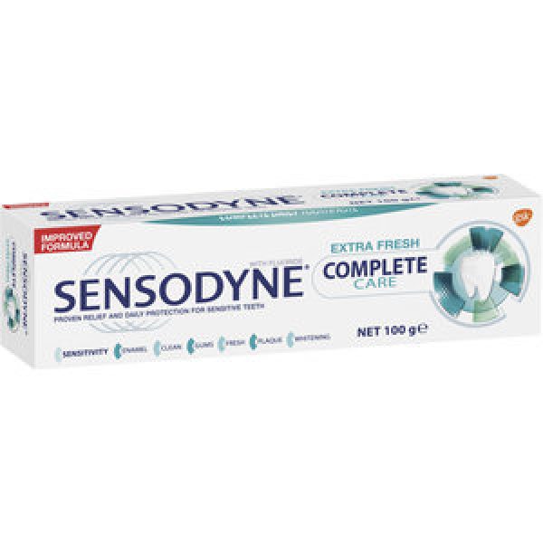Sensodyne Sensitive Teeth Toothpaste Complete Care Extra Fresh