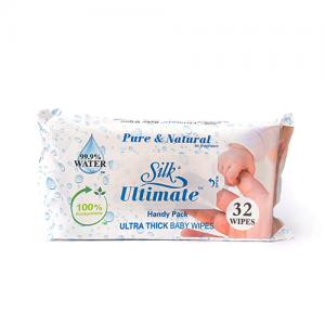 Silk Ultimate Baby Wipes 32 Pack