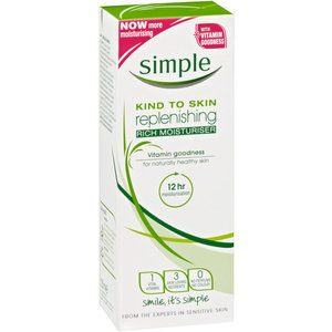 Simple Day Cream Replenishing Rich