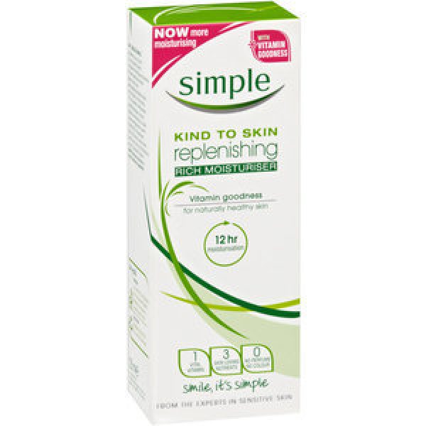Simple Day Cream Replenishing Rich