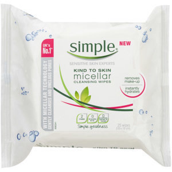 Simple Facial Wipes Micellar