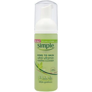 Simple Kind To Skin Facial Cleanser Foam Vitamin