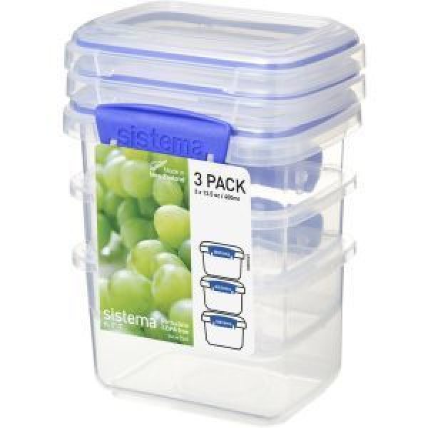 Sistema Klip It Container Rectangle 400ml