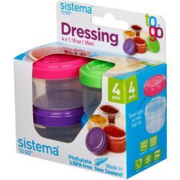 Sistema To Go Salad Dressing Pot