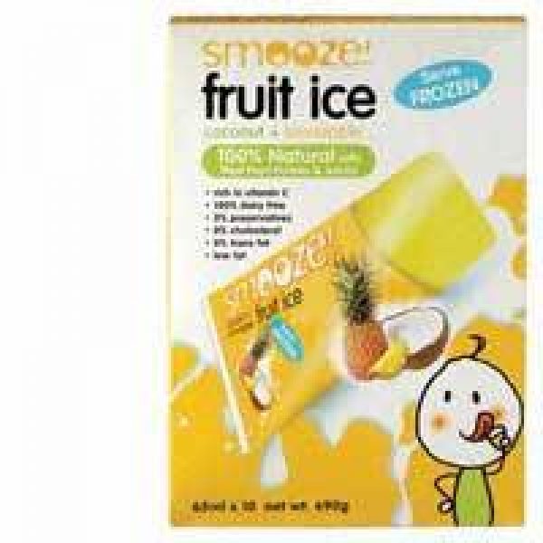 Smooze Ready To Freeze Fruit Ice Coconut & Pineapple