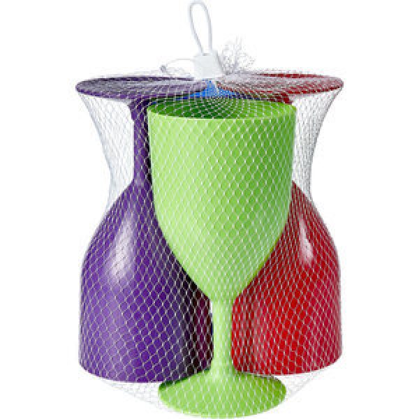 Snazzee Wine Cups Bright