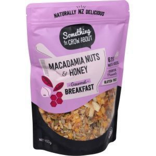 Something To Crow About Muesli Macadamia Honey & Nuts