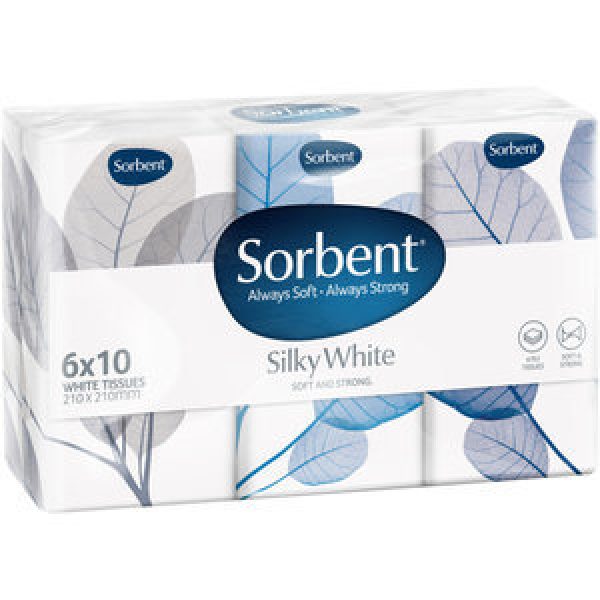 Sorbent Tissues Pocket Pack 4ply