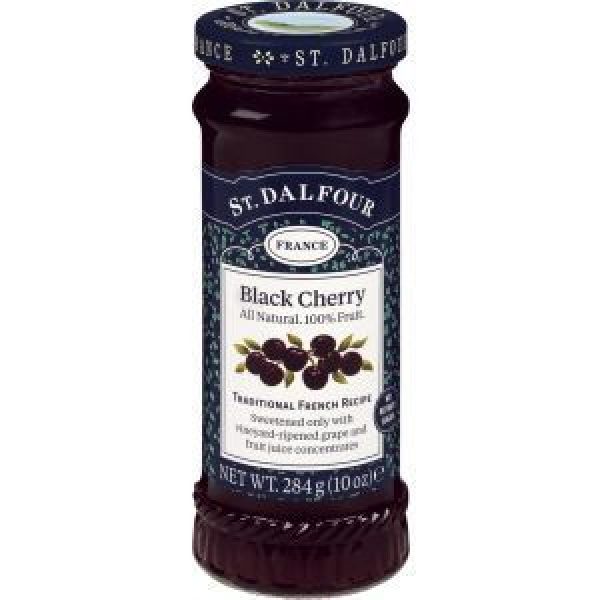 St Dalfour Cherry Jam Black