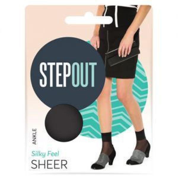 Stepout Anklet Black 15d