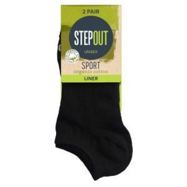 Stepout Nature Socks Organic Cotton Liner Sz35-38