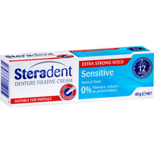 Steradent Denture Clean Fixative Cream Sensitive