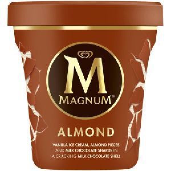 Streets Magnum Ice Cream Tub Almond