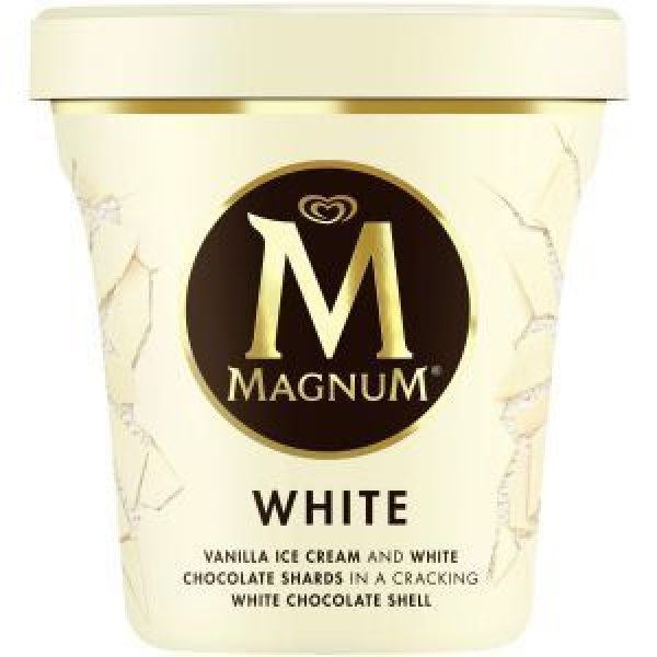 Streets Magnum Ice Cream Tub White