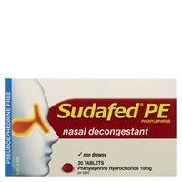 Sudafed Pe Cold Remedy Decongestant Reviews - Black Box
