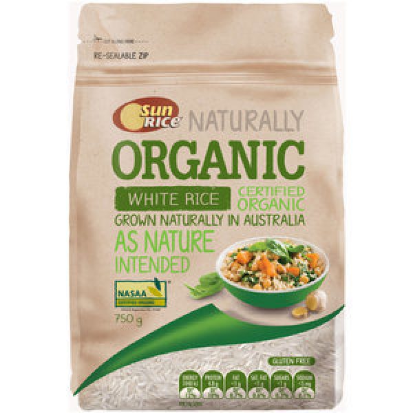 Sun Rice Medium Grain Rice Organic