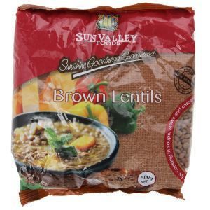 Sun Valley Foods Lentils Brown