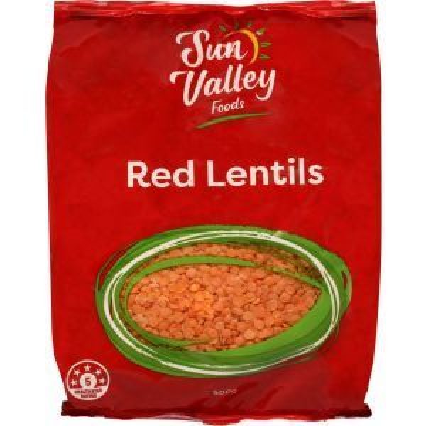 Sun Valley Foods Soup Mix Red Lentils