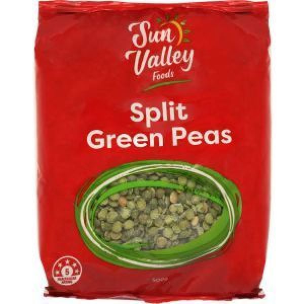 Sun Valley Foods Soup Mix Split Peas Green